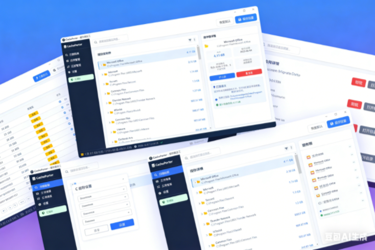 CachePorter缓存迁移界面